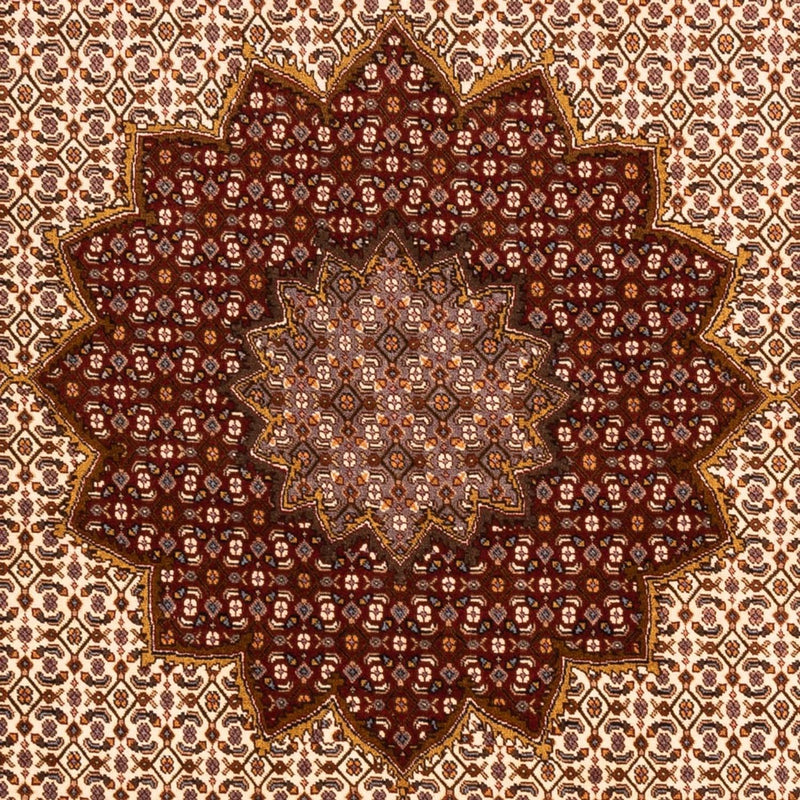 Perserteppich - Täbriz - Royal quadratisch  - 256 x 250 cm - bordeauxrot