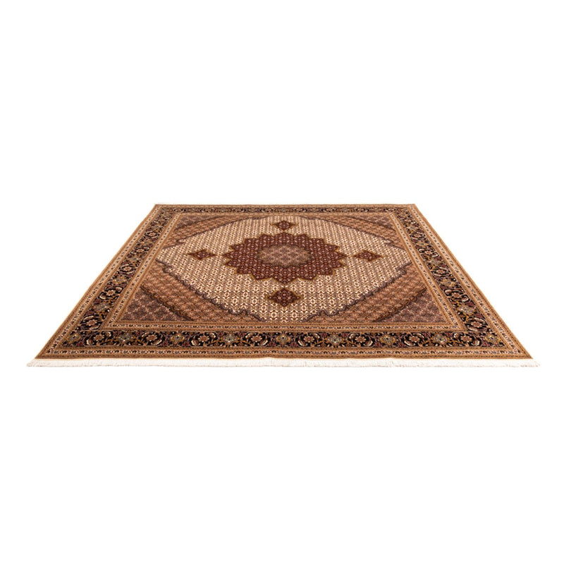 Perserteppich - Täbriz - Royal quadratisch  - 256 x 250 cm - bordeauxrot