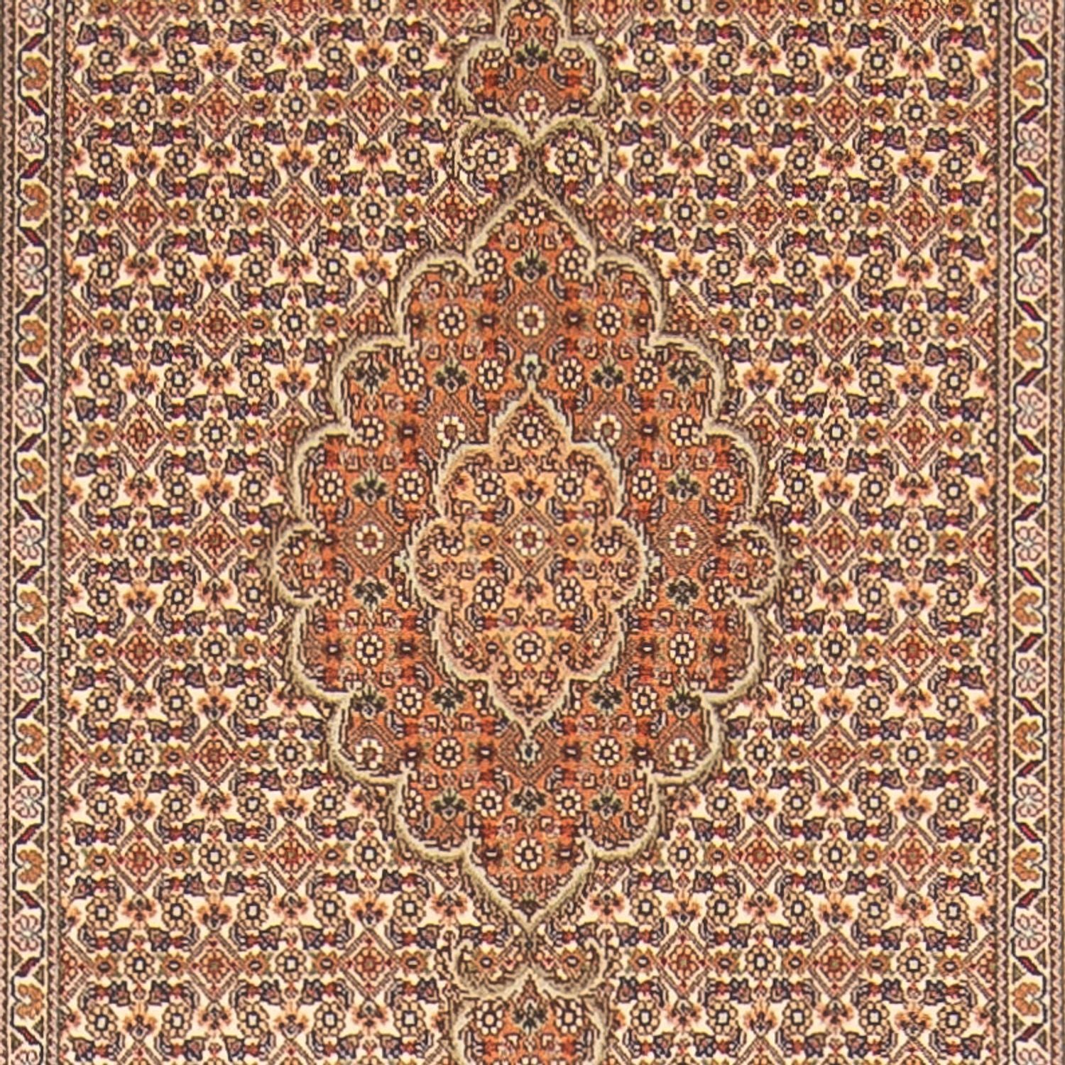 Läufer Perser - Täbriz - Royal - 403 x 82 cm - beige