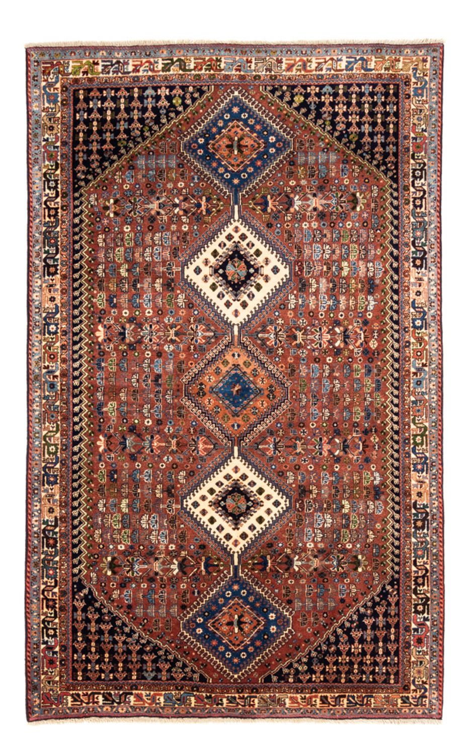 Läufer Perser - Nomadic - 230 x 146 cm - rot