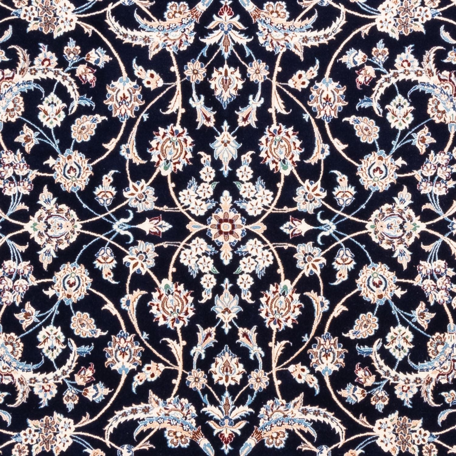 Perserteppich - Nain - Premium - 260 x 215 cm - dunkelblau
