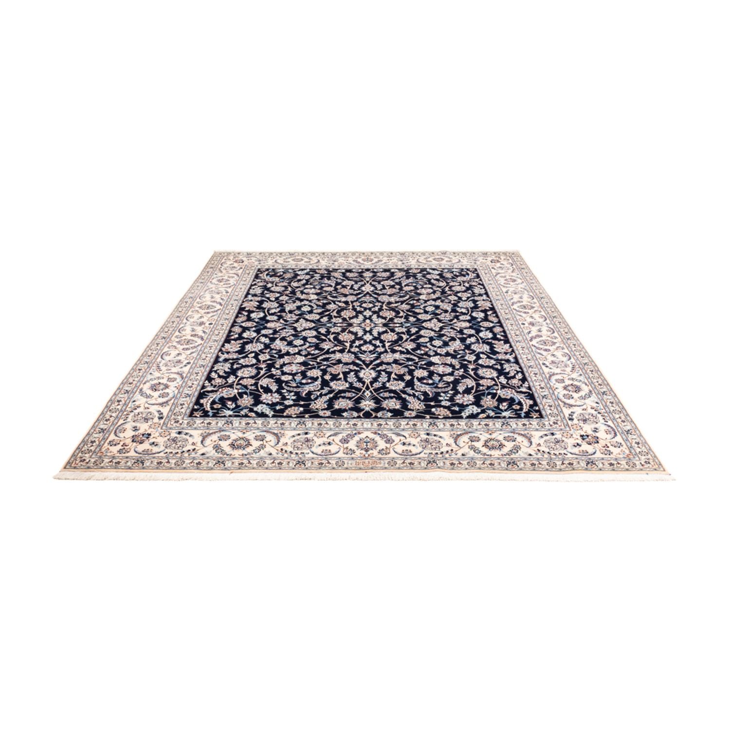 Perserteppich - Nain - Premium - 260 x 215 cm - dunkelblau