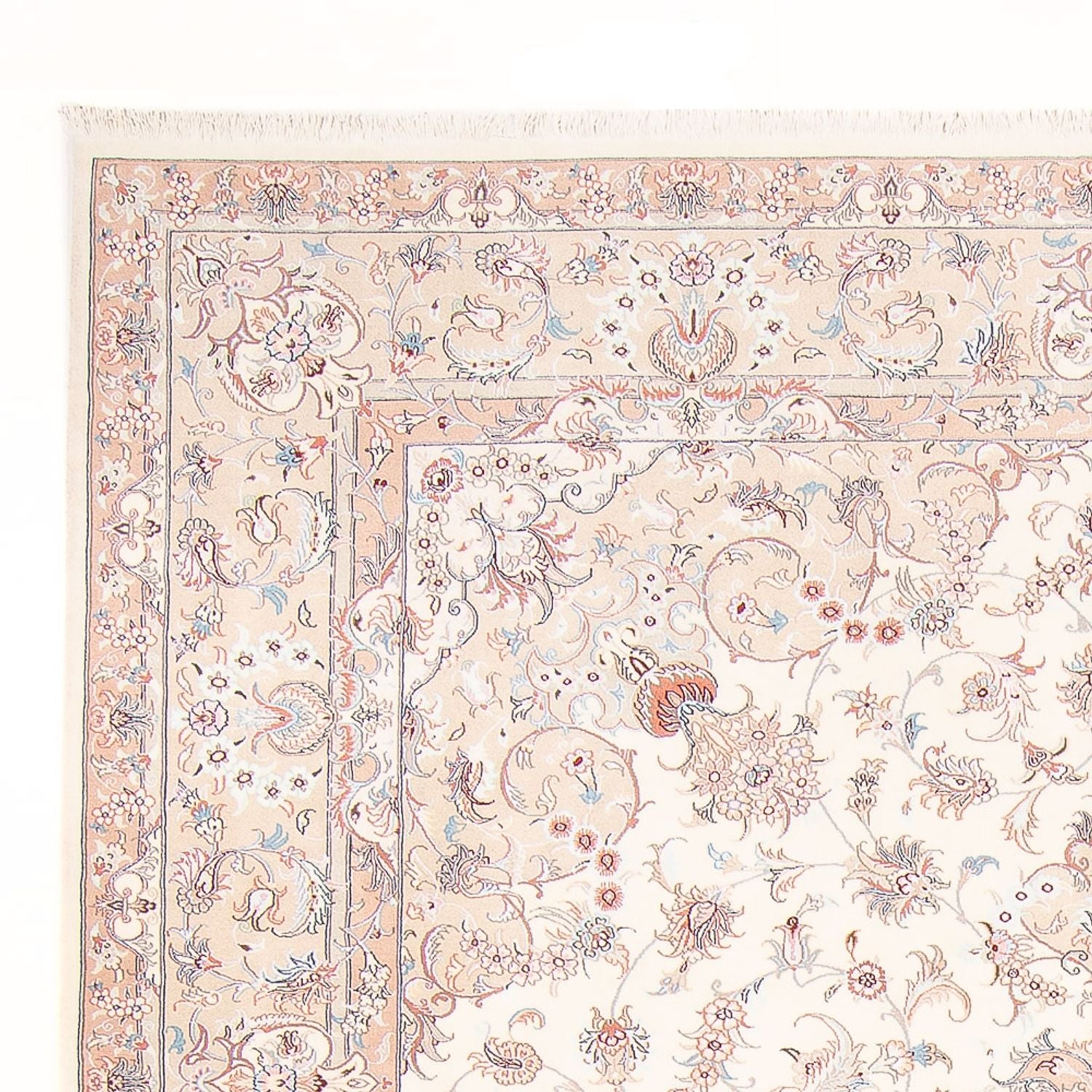 Perserteppich - Täbriz - Royal - 343 x 247 cm - creme