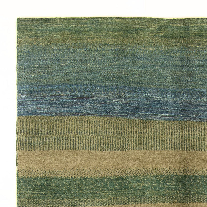 Gabbeh Teppich - Perser - 208 x 150 cm - hellgrün