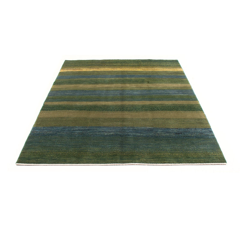 Gabbeh Teppich - Perser - 208 x 150 cm - hellgrün