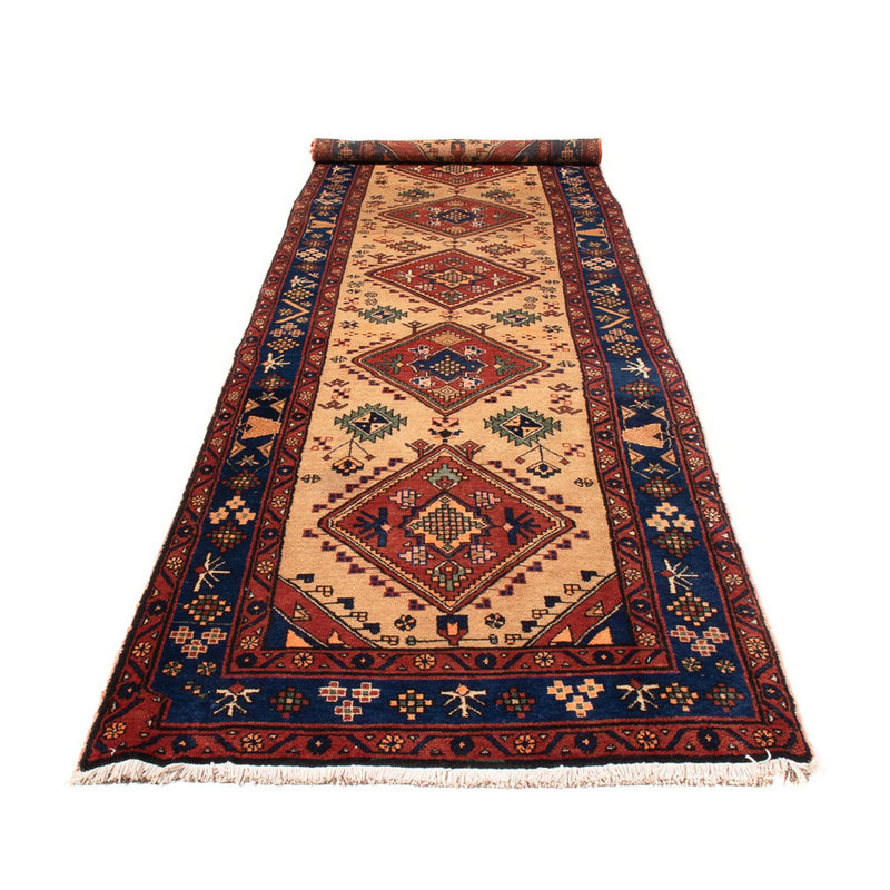 Läufer Perser - Nomadic - 412 x 120 cm - beige