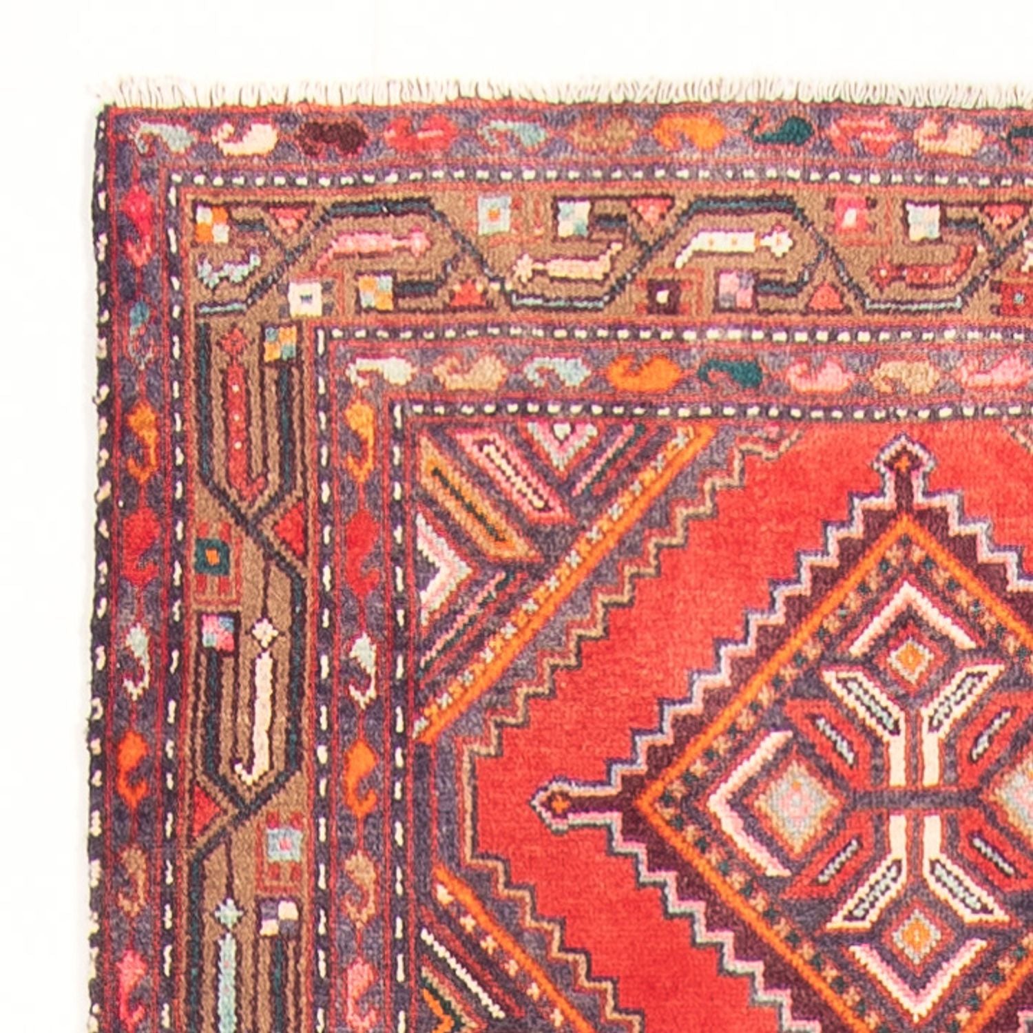 Läufer Perser - Nomadic - 300 x 102 cm - rot