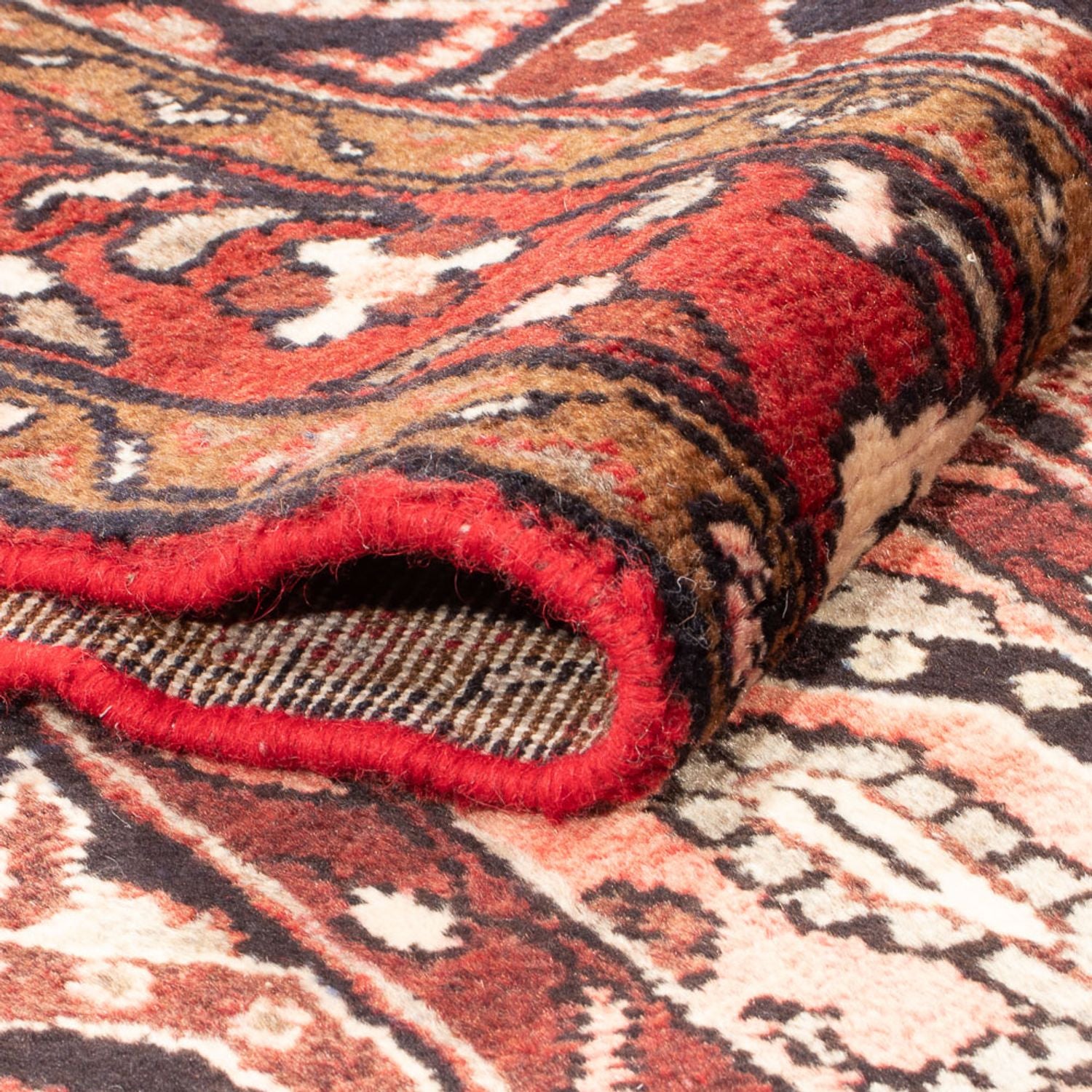 Läufer Perser - Nomadic - 378 x 120 cm - rot