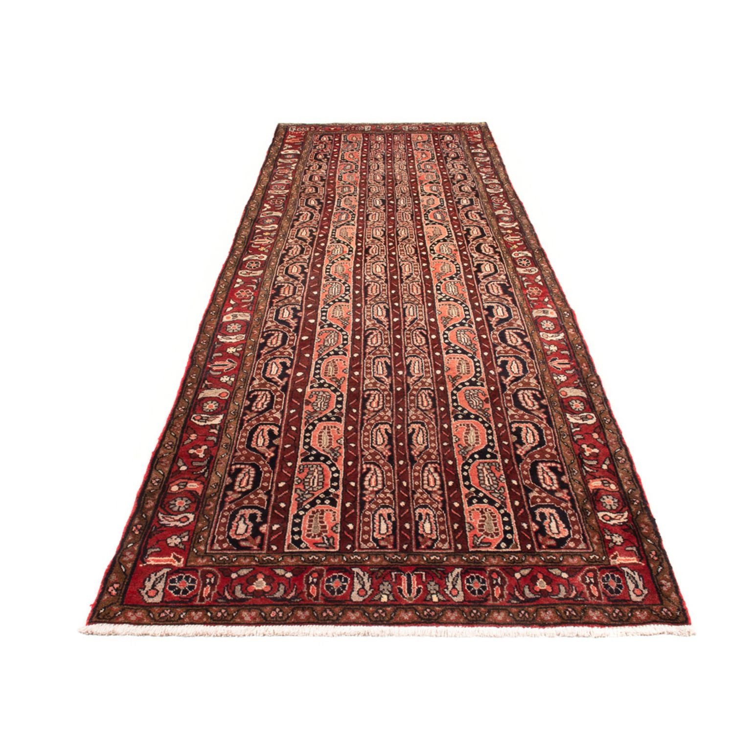 Läufer Perser - Nomadic - 378 x 120 cm - rot