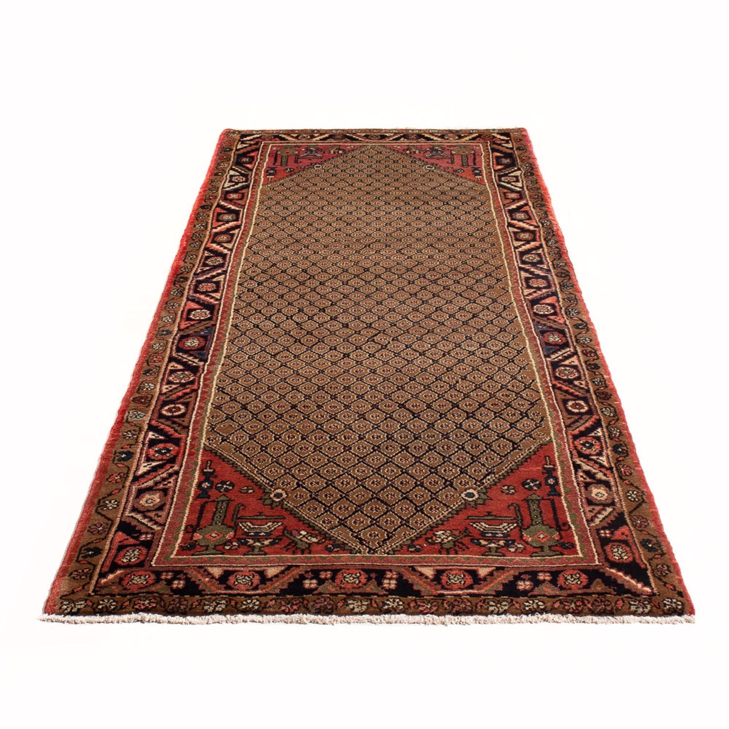 Läufer Perser - Nomadic - 254 x 99 cm - beige