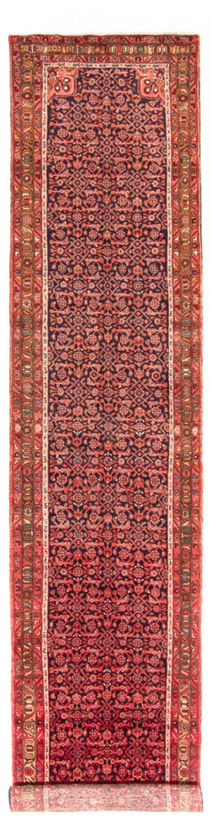 Läufer Perser - Nomadic - 434 x 102 cm - dunkelblau