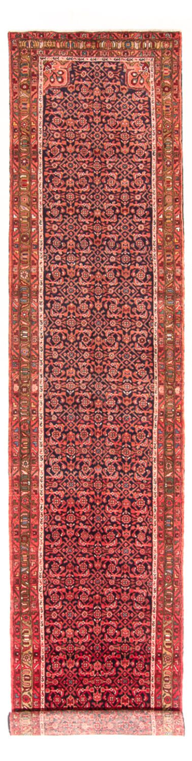 Läufer Perser - Nomadic - 434 x 102 cm - dunkelblau
