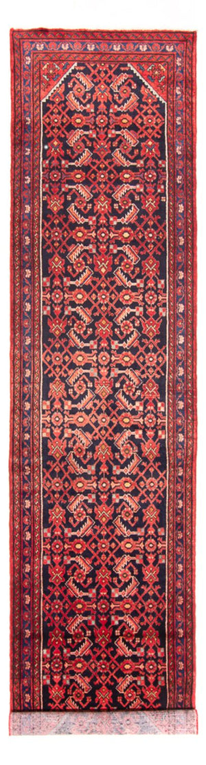 Läufer Perser - Nomadic - 410 x 108 cm - dunkelblau