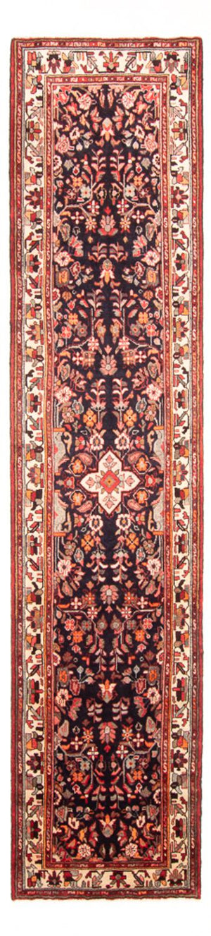 Läufer Perser - Nomadic - 391 x 100 cm - dunkelblau