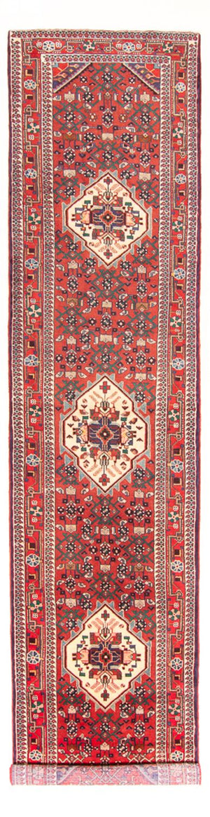 Läufer Perser - Nomadic - 418 x 107 cm - rot