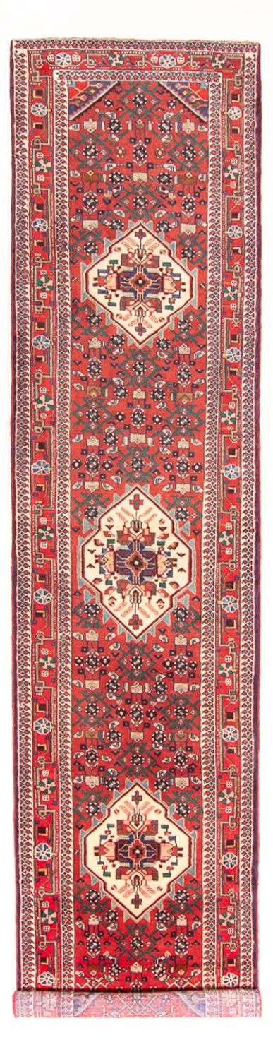 Läufer Perser - Nomadic - 418 x 107 cm - rot