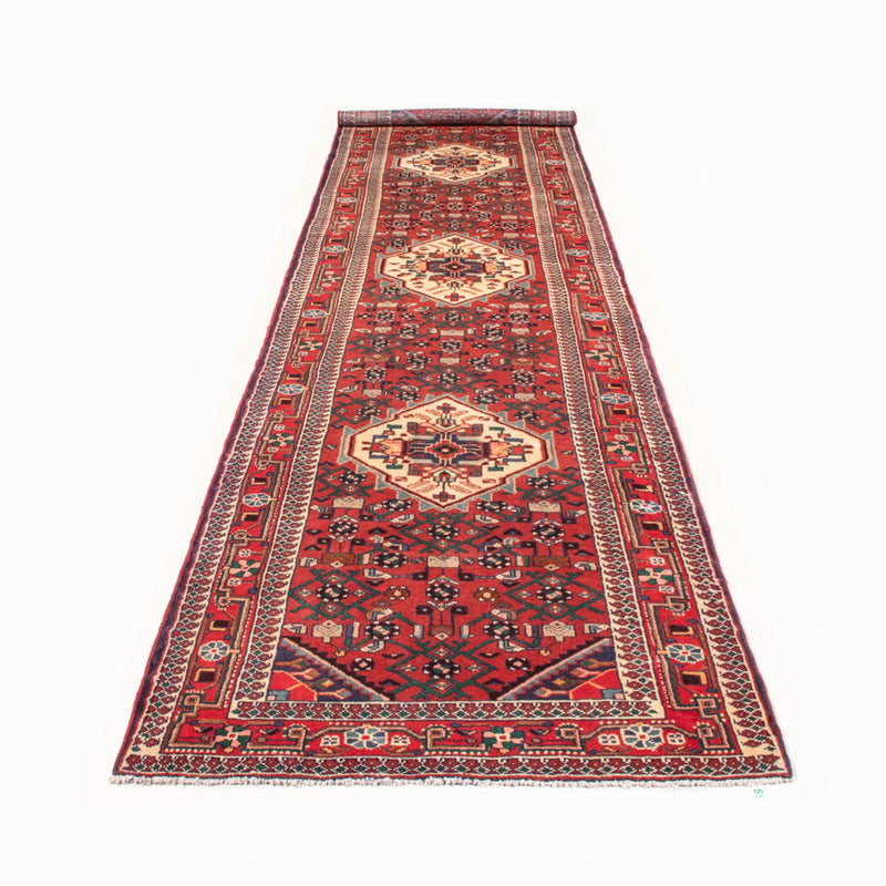 Läufer Perser - Nomadic - 418 x 107 cm - rot