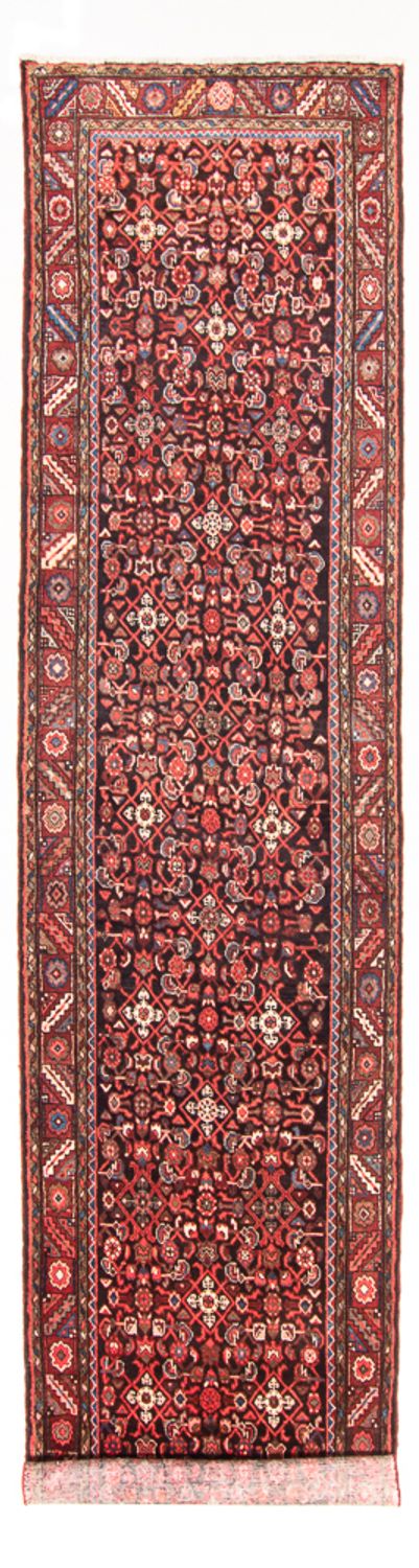 Läufer Perser - Nomadic - 405 x 107 cm - dunkelblau