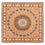 Perserteppich - Täbriz - Royal quadratisch  - 200 x 200 cm - hellbeige