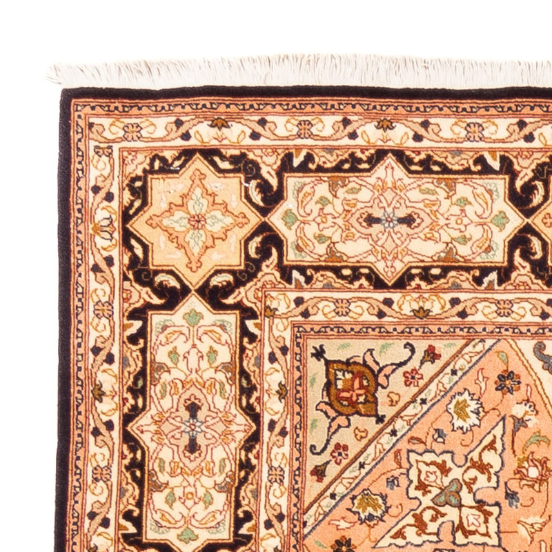 Perserteppich - Täbriz - Royal quadratisch  - 200 x 200 cm - hellbeige