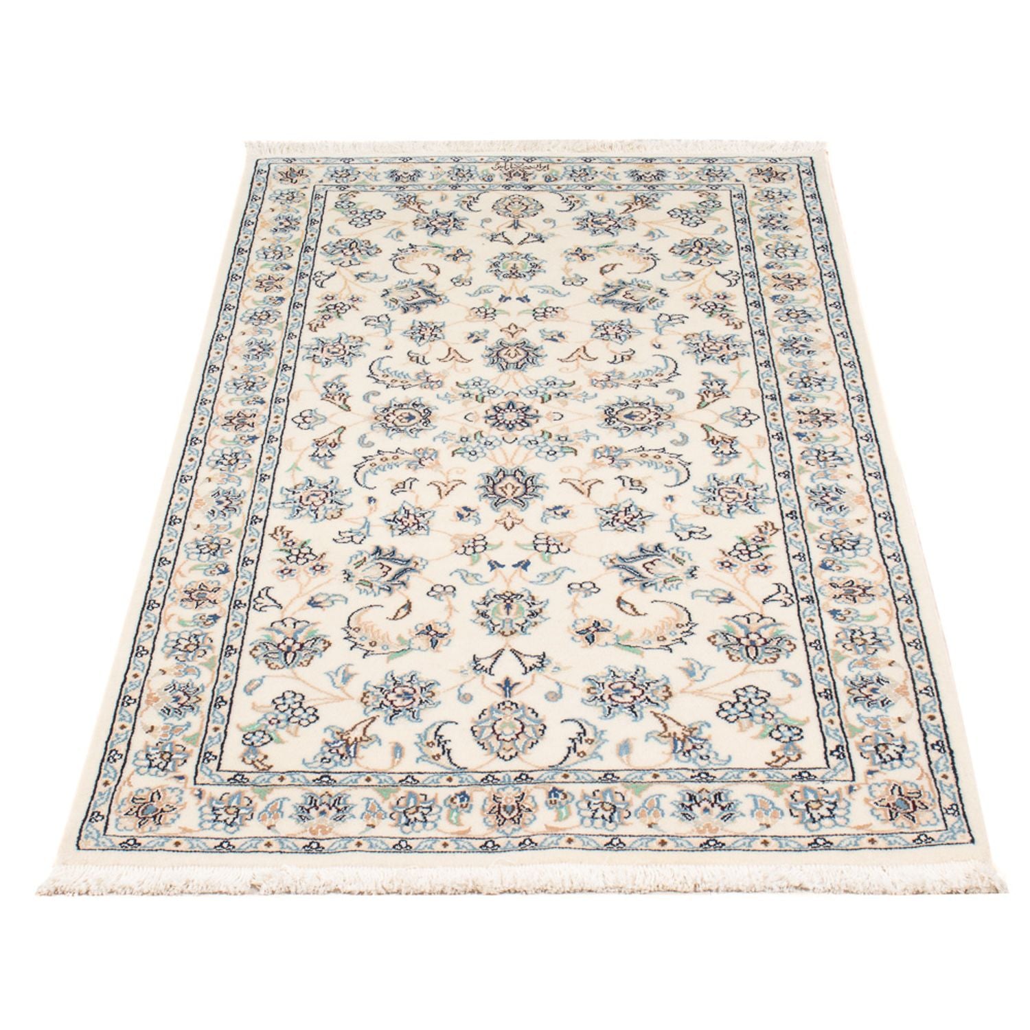 Perserteppich - Nain - Premium - 140 x 70 cm - creme