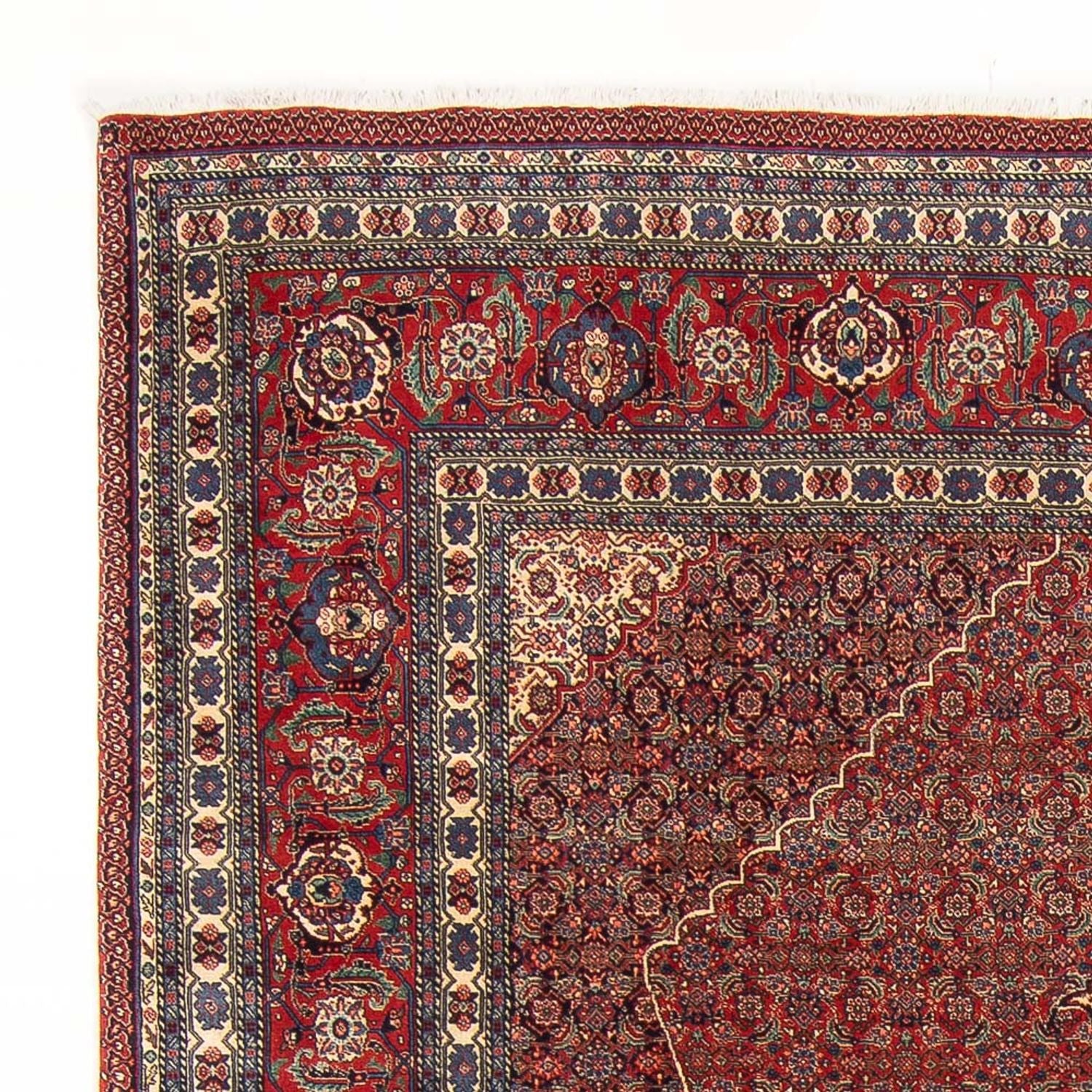 Perserteppich - Täbriz - Royal - 290 x 202 cm - dunkelrot