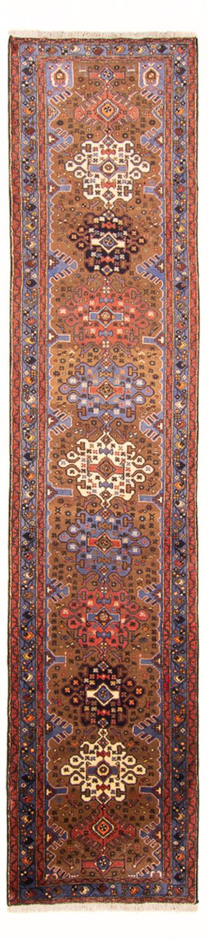 Läufer Perser - Nomadic - 407 x 100 cm - mehrfarbig