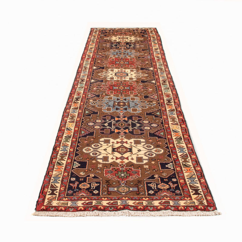 Läufer Perser - Nomadic - 370 x 93 cm - dunkelblau