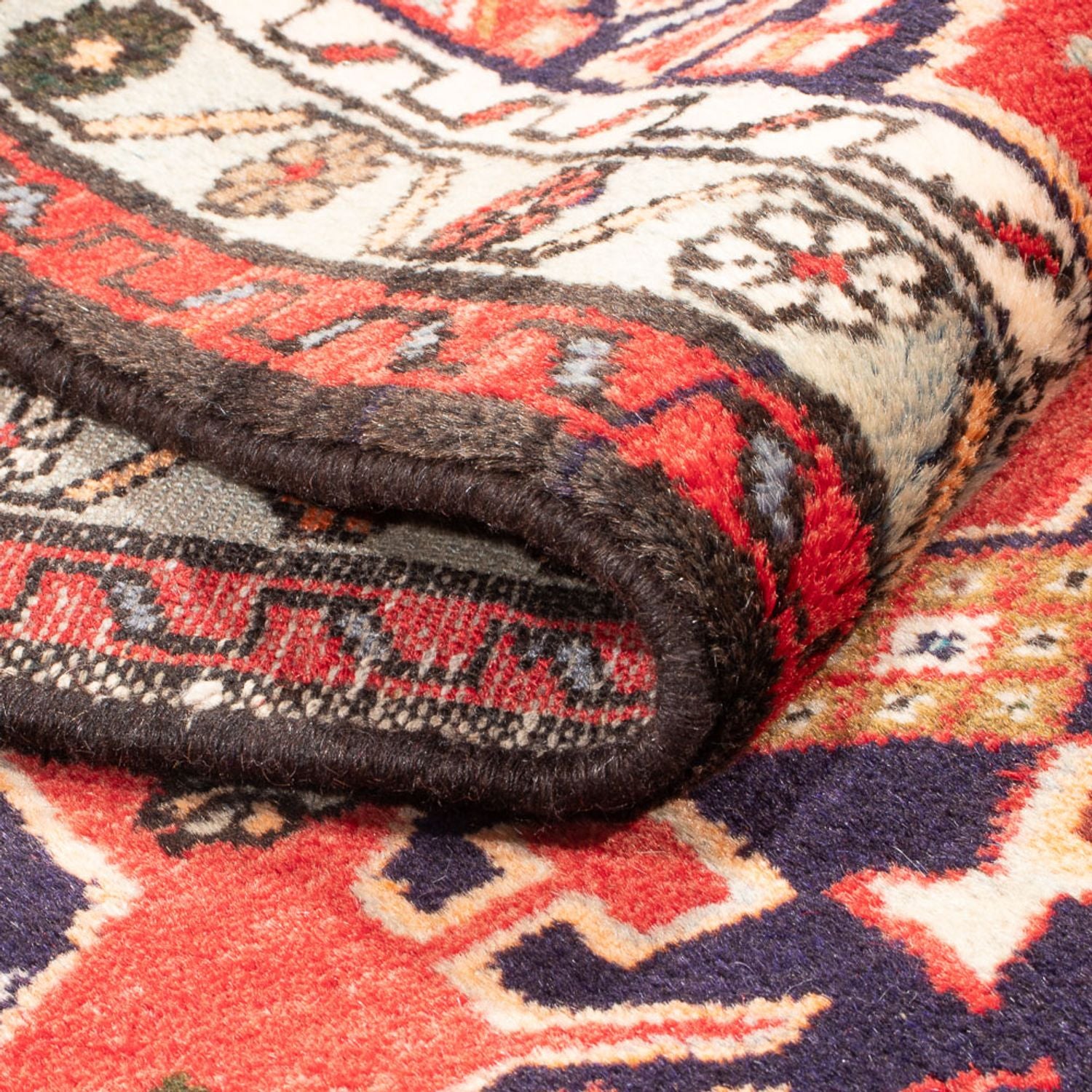 Läufer Perser - Nomadic - 395 x 80 cm - rot