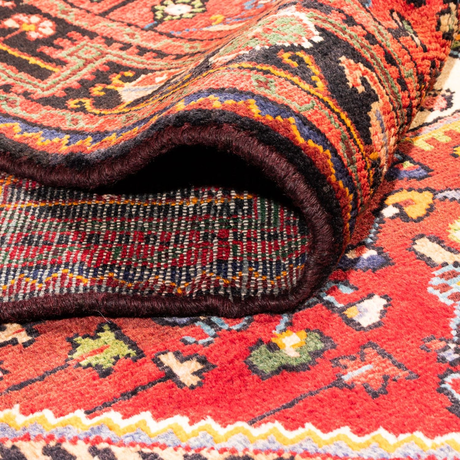 Perserteppich - Nomadic - 295 x 150 cm - dunkelblau