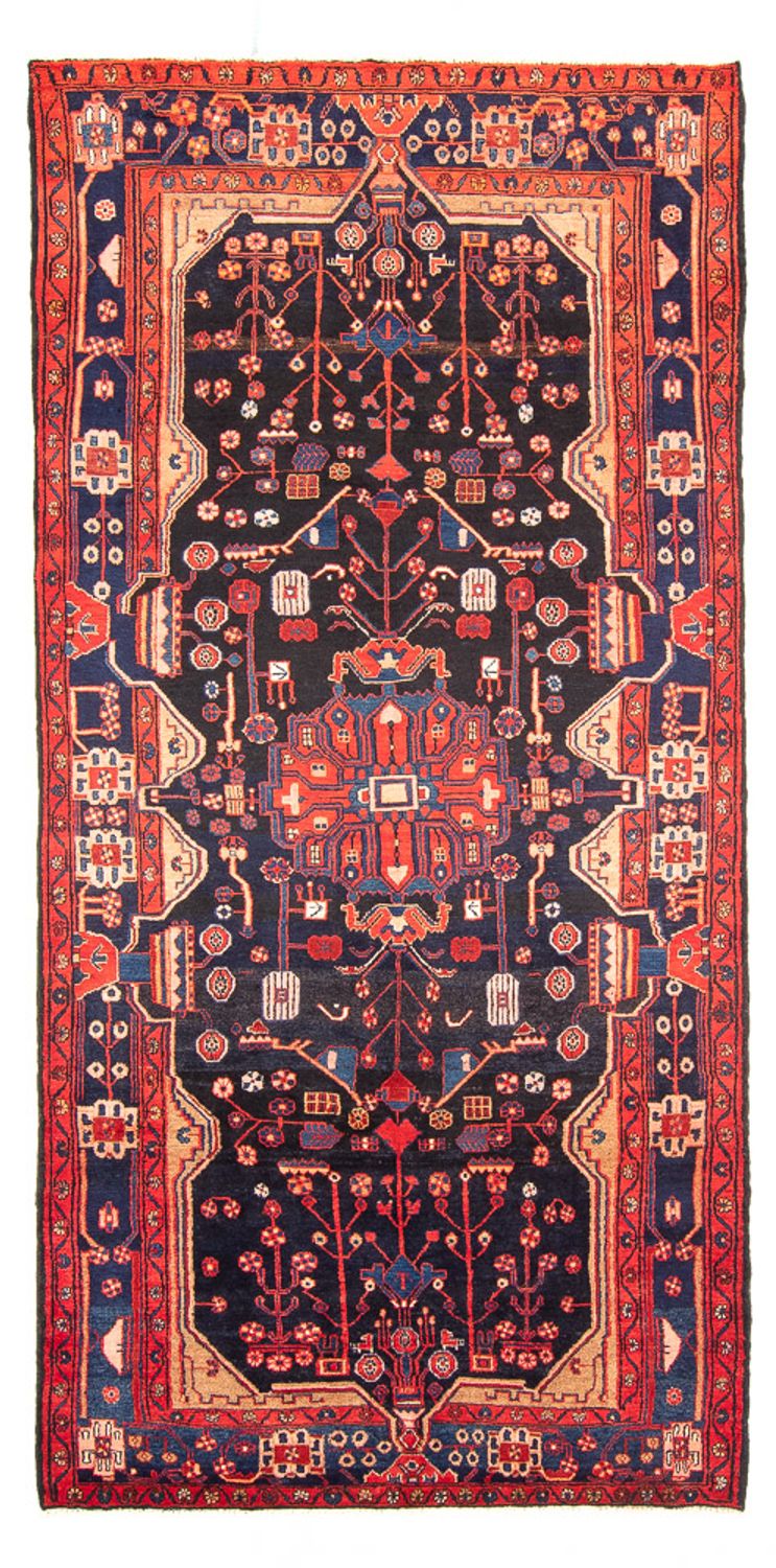 Perserteppich - Nomadic - 295 x 154 cm - dunkelblau