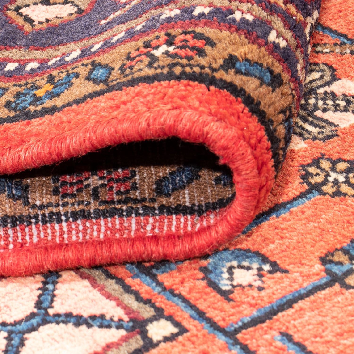 Perserteppich - Nomadic - 257 x 150 cm - rot