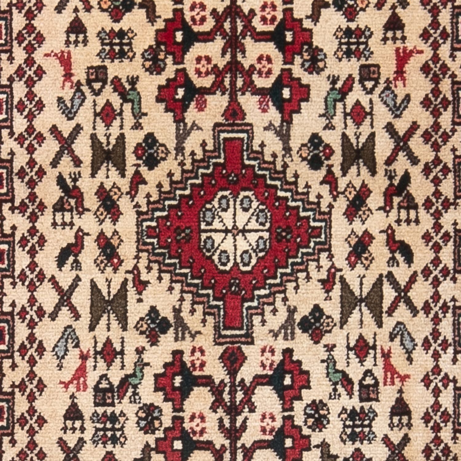 Perserteppich - Nomadic - 150 x 60 cm - creme