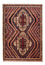 Perserteppich - Nomadic - 150 x 108 cm - bordeauxrot