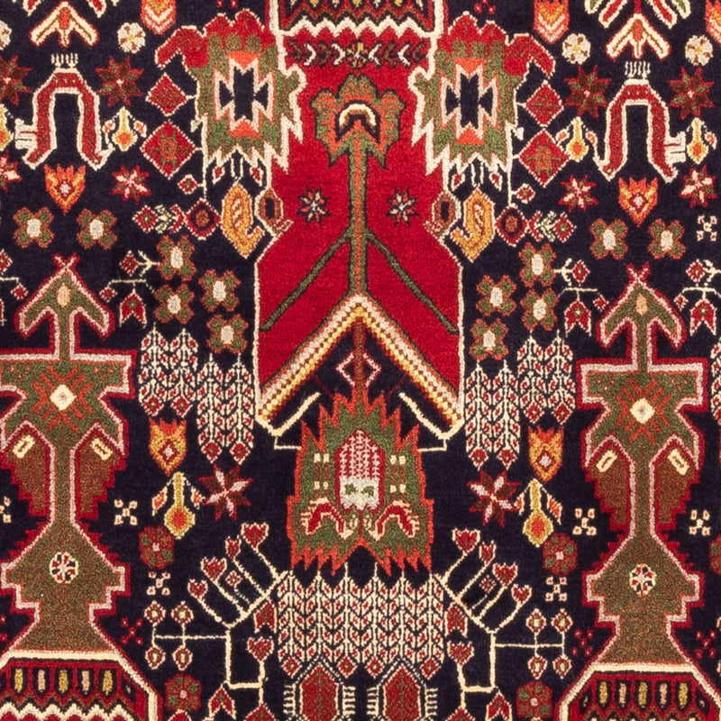 Perserteppich - Nomadic - 154 x 100 cm - bordeauxrot