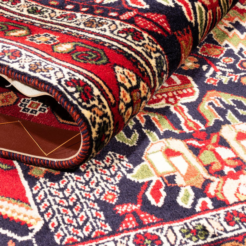 Perserteppich - Nomadic - 154 x 100 cm - bordeauxrot