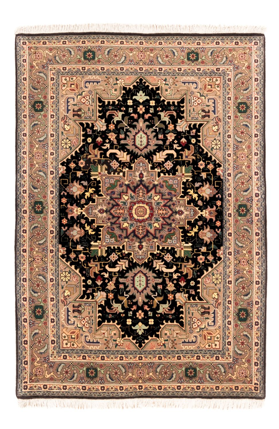 Perserteppich - Nomadic - 146 x 100 cm - dunkelblau