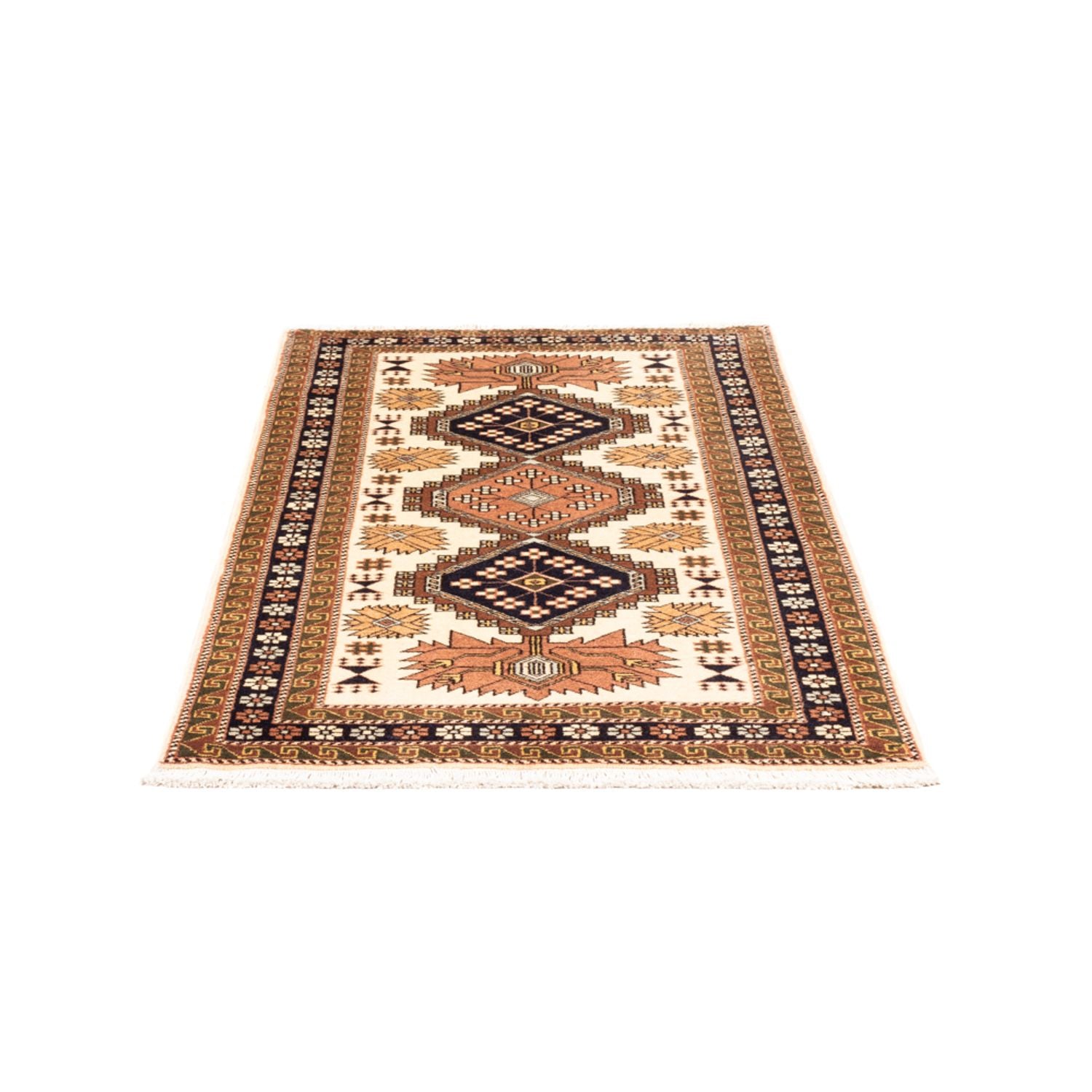 Perserteppich - Nomadic - 148 x 80 cm - creme