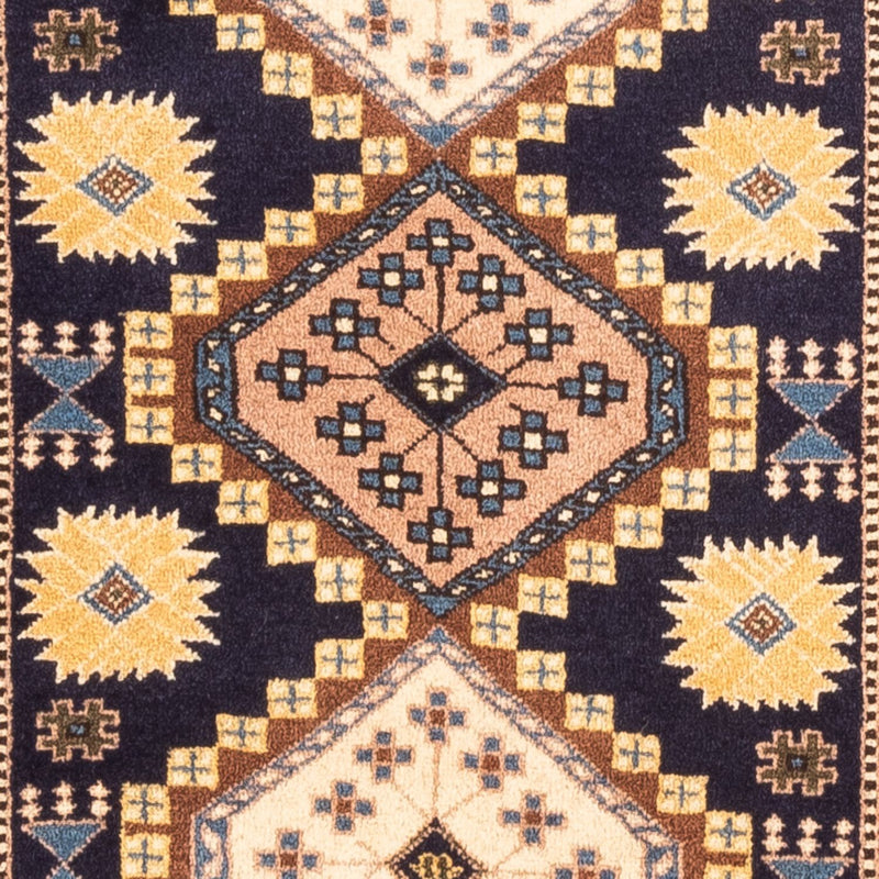 Perserteppich - Nomadic - 145 x 80 cm - dunkelblau