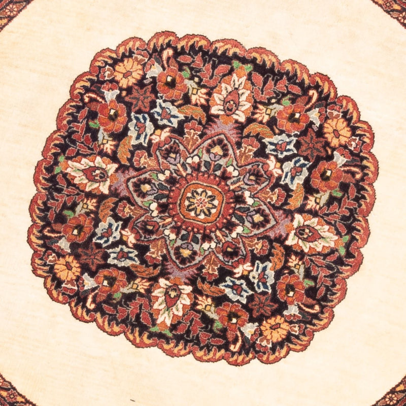 Perserteppich - Bidjar - Royal rund  - 100 x 100 cm - creme