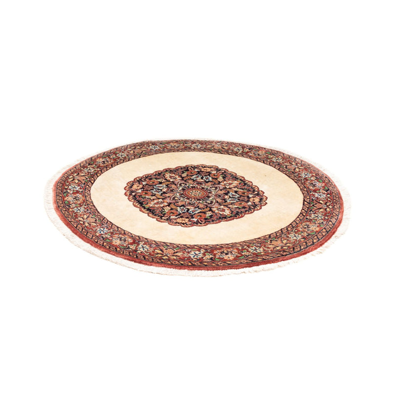 Perserteppich - Bidjar - Royal rund  - 100 x 100 cm - creme