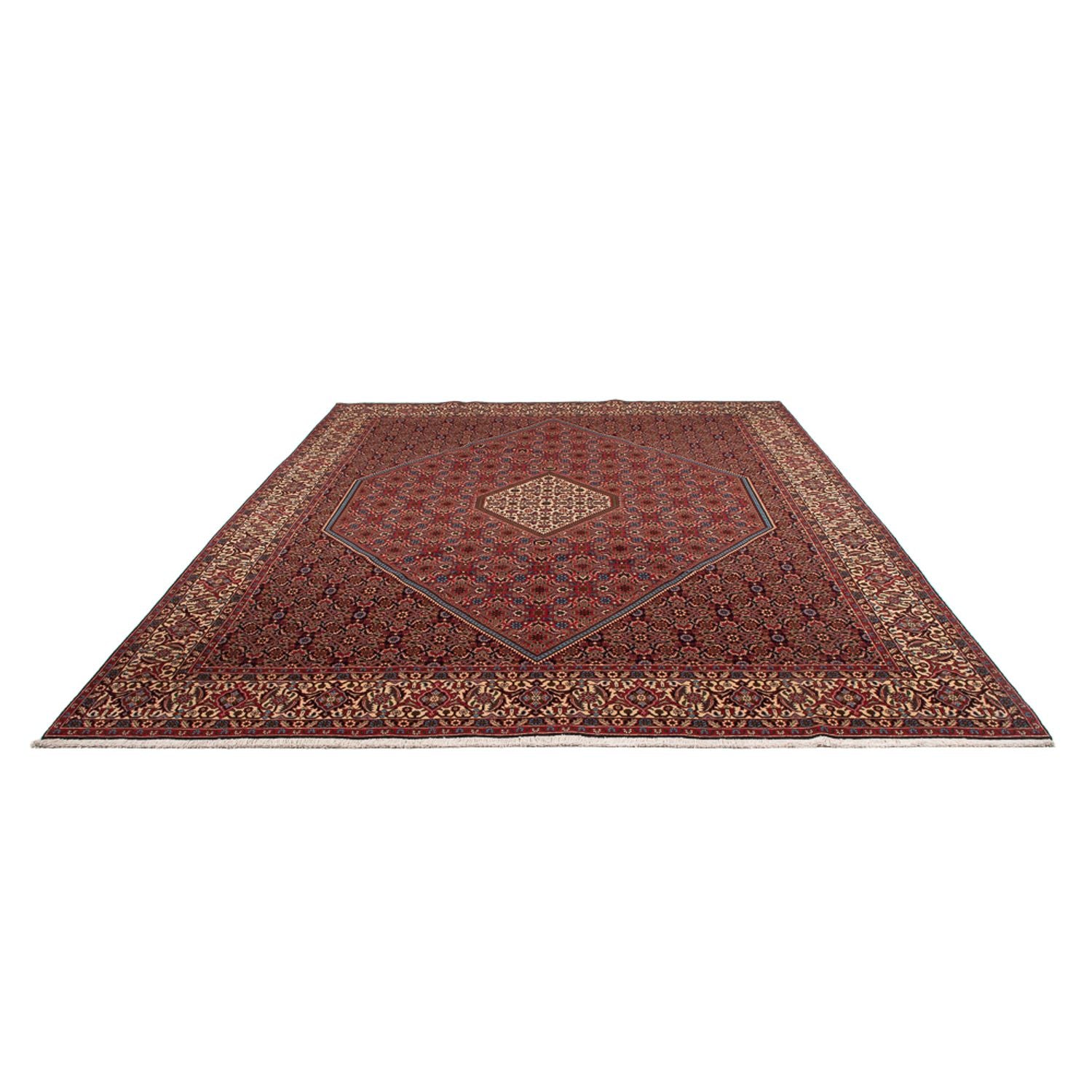 Perserteppich - Bidjar - Royal - 342 x 252 cm - dunkelrot