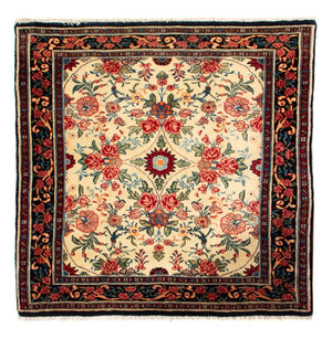 Perserteppich - Bidjar - Royal quadratisch  - 70 x 70 cm - creme