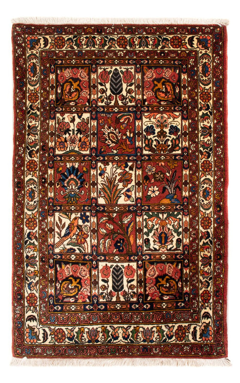 Perserteppich - Nomadic - 102 x 64 cm - mehrfarbig