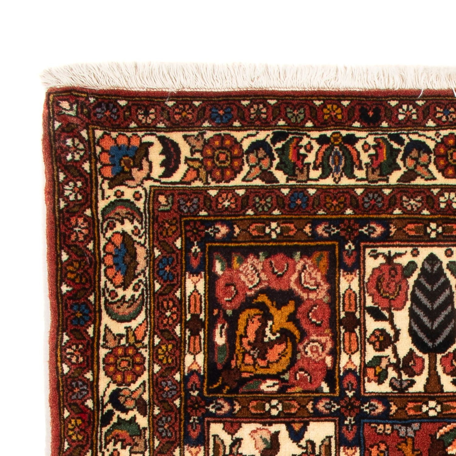 Perserteppich - Nomadic - 102 x 64 cm - mehrfarbig
