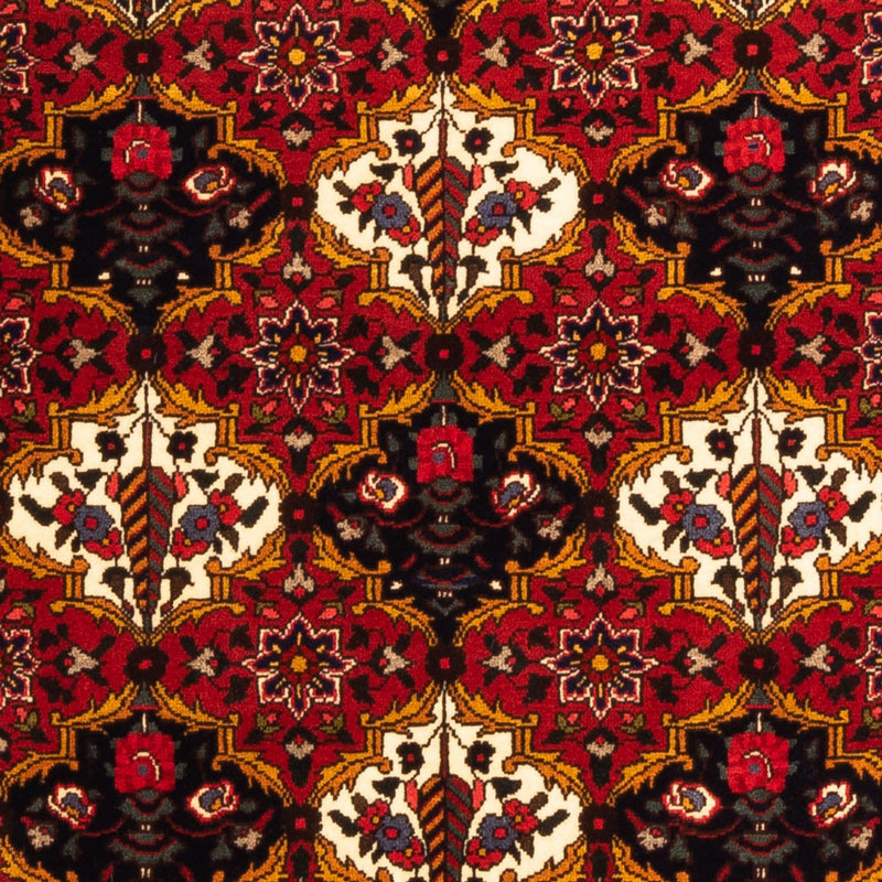 Perserteppich - Nomadic - 159 x 110 cm - bordeauxrot
