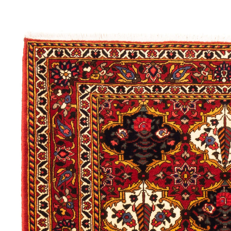 Perserteppich - Nomadic - 159 x 110 cm - bordeauxrot