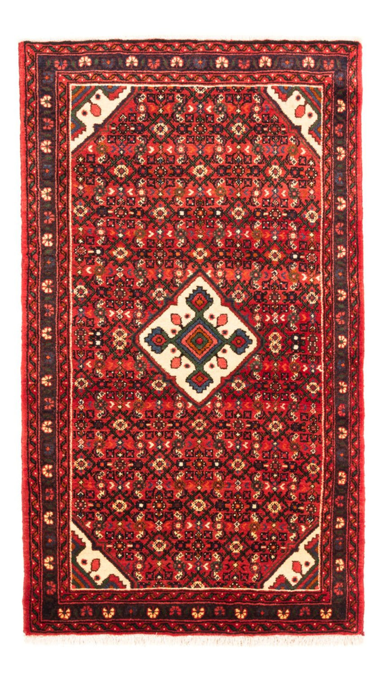 Perserteppich - Nomadic - 158 x 100 cm - dunkelrot