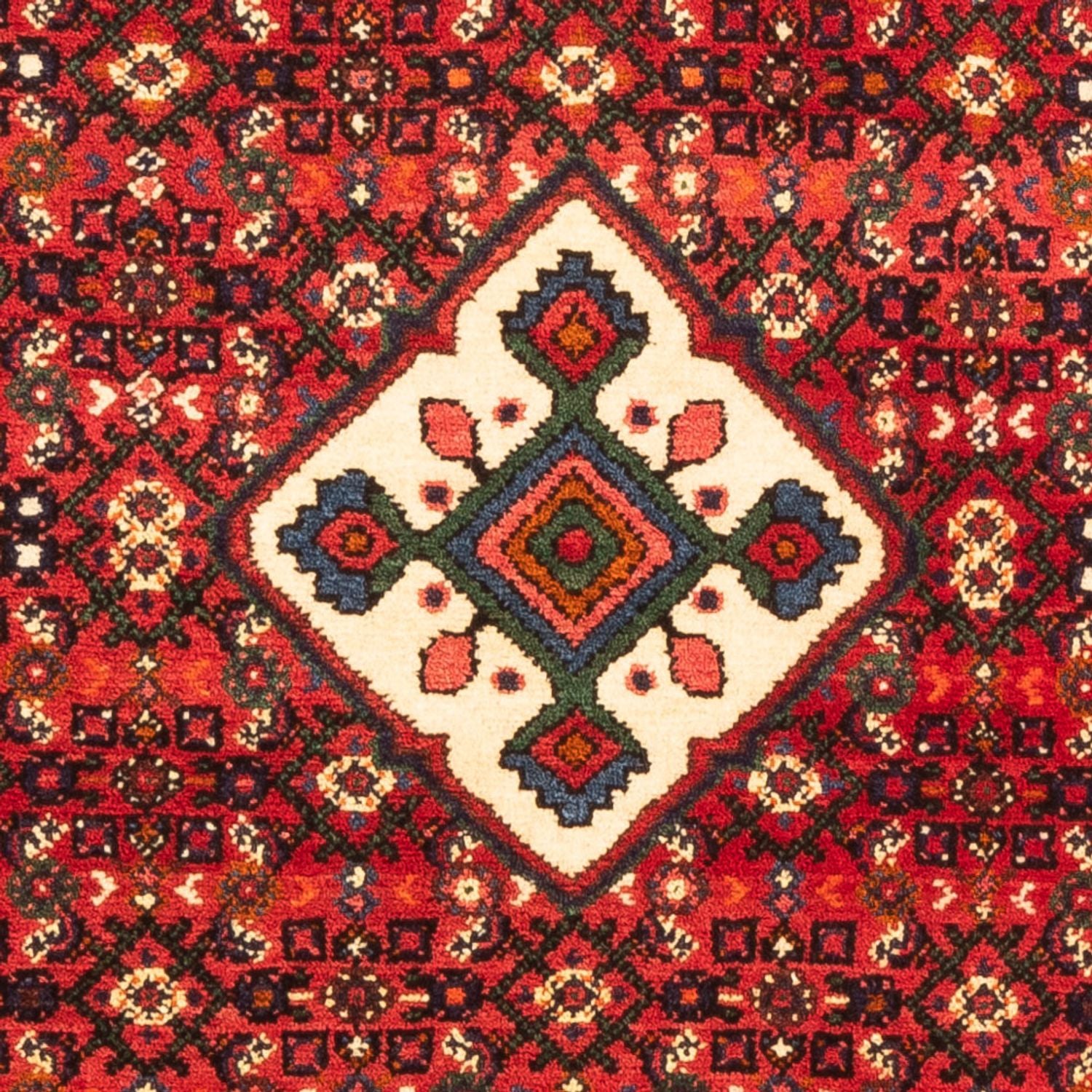 Perserteppich - Nomadic - 158 x 100 cm - dunkelrot