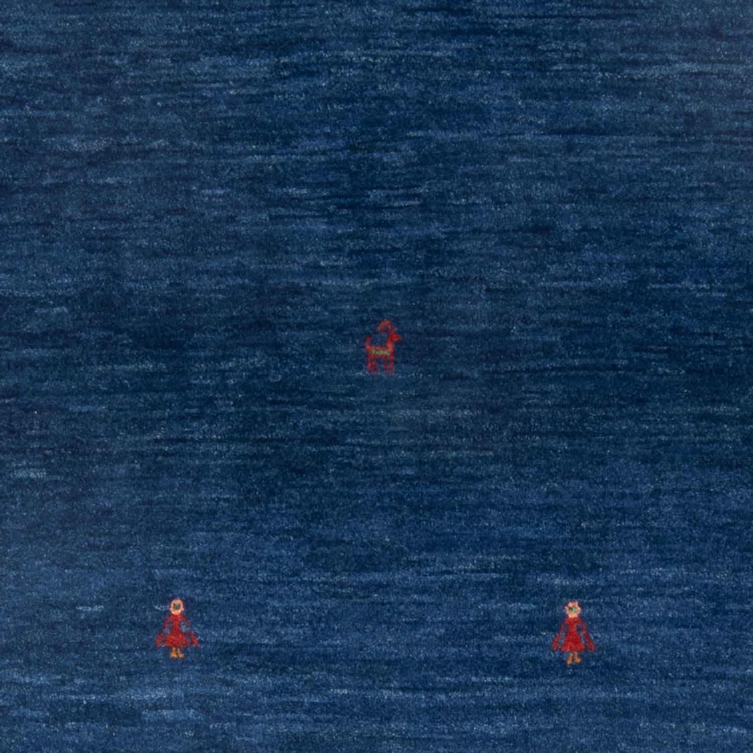 Gabbeh Teppich - Perser - 162 x 100 cm - dunkelblau